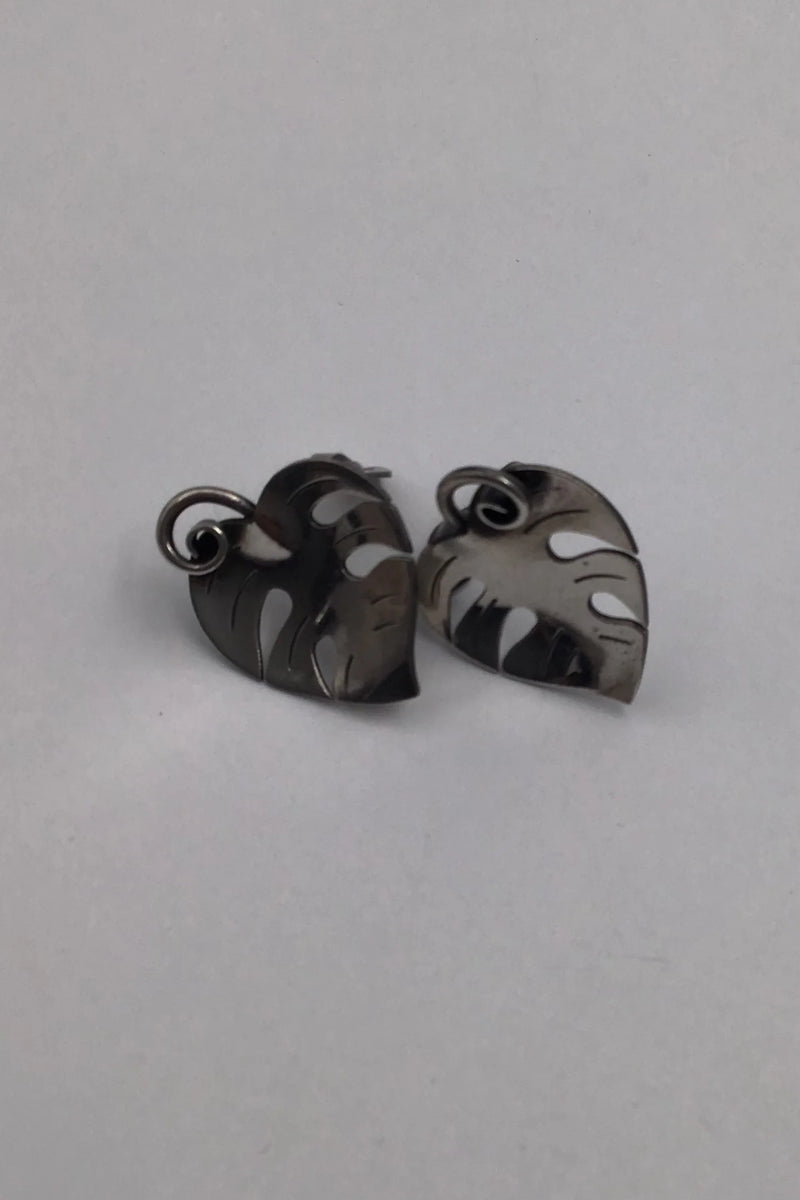 A. Michelsen Sterling Sølv Øreclips