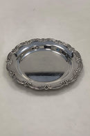 Flaschentablett in versilbert / Neusilber