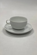 Royal Copenhagen Alev Siesbye, White/Leda Cup and saucer No 081