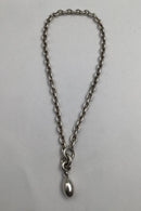 Pia Rauff Sterling Sølv Halskæde m Vedhæng