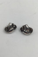Georg Jensen Sterling Sølv Øreclips No. 100 (1930-1945)