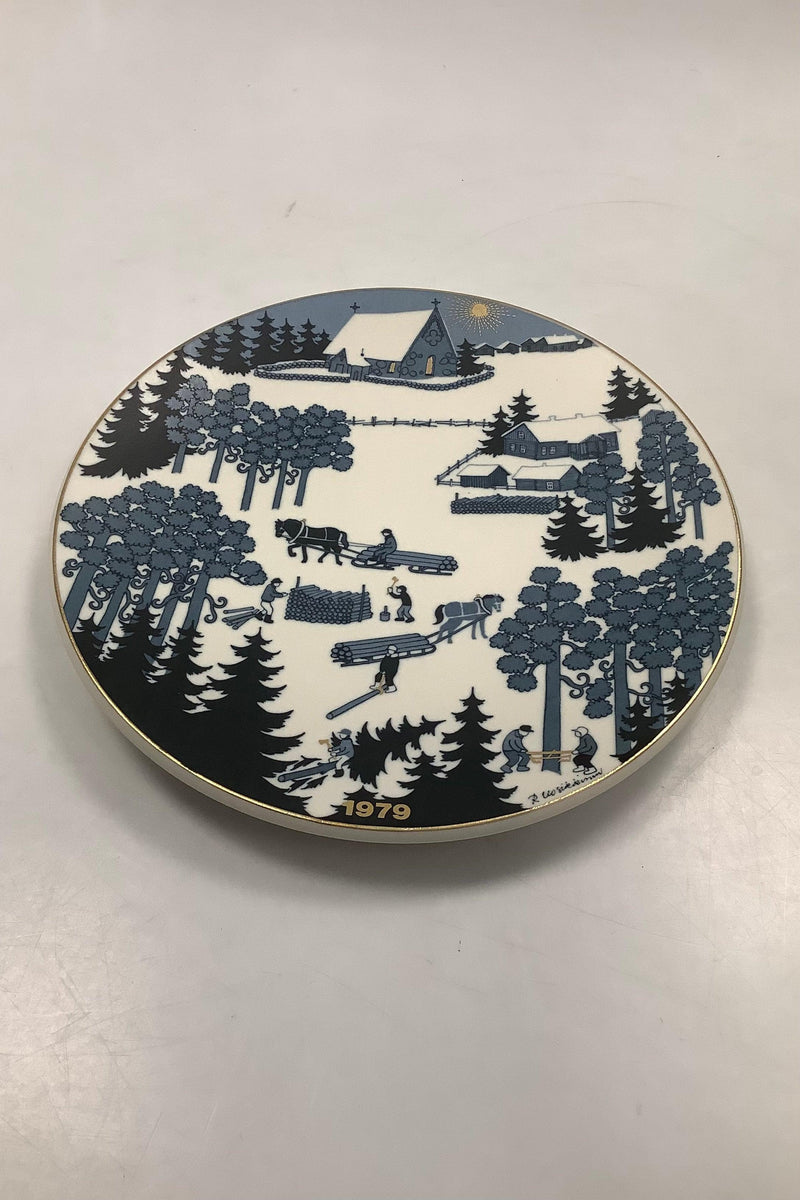 アラビア フィンランド クリスマス・プレート 1979