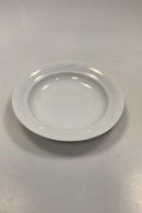 Royal Copenhagen White Magnolia Glazed Deep plate No 605