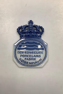 Royal Copenhagen Händlerteller mit Krone