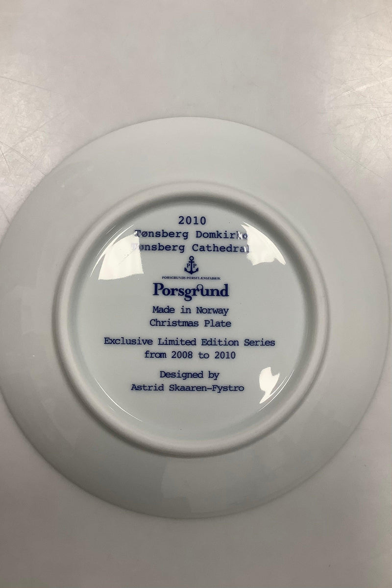 Porsgrund Norway Juleplatte 2010