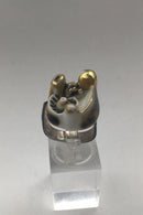 Royal Copenhagen / A Michelsen Porcelæn  / Sterling Sølv Moderne Ring