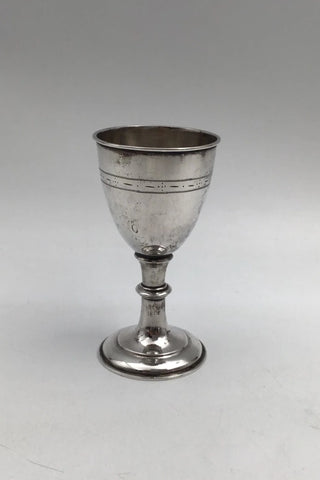 A P Berg Sølv Æggebæger