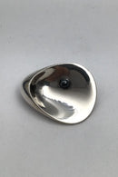 Georg Jensen Sterling Sølv Broche No. 328 Hæmatit