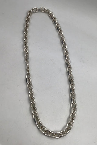 BNH Sterling Sølv Anker Halskæde