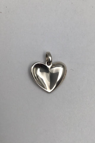 Georg Jensen Sterling Sølv Hjertevedhæng 2012 Allan Scharff