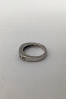 Sixtus Thomsen 14K Hvidguld Ring (Brillanter 9 x 0.03)