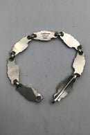 Evald Nielsen Sterling Sølv Armlænke (Agern)