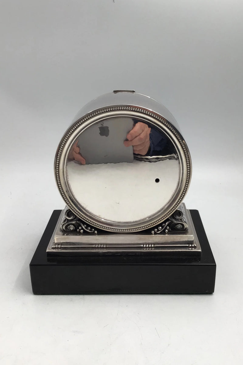 Georg Jensen Sterling Sølv "Konge" Barometer No. 596 (1930-1945)