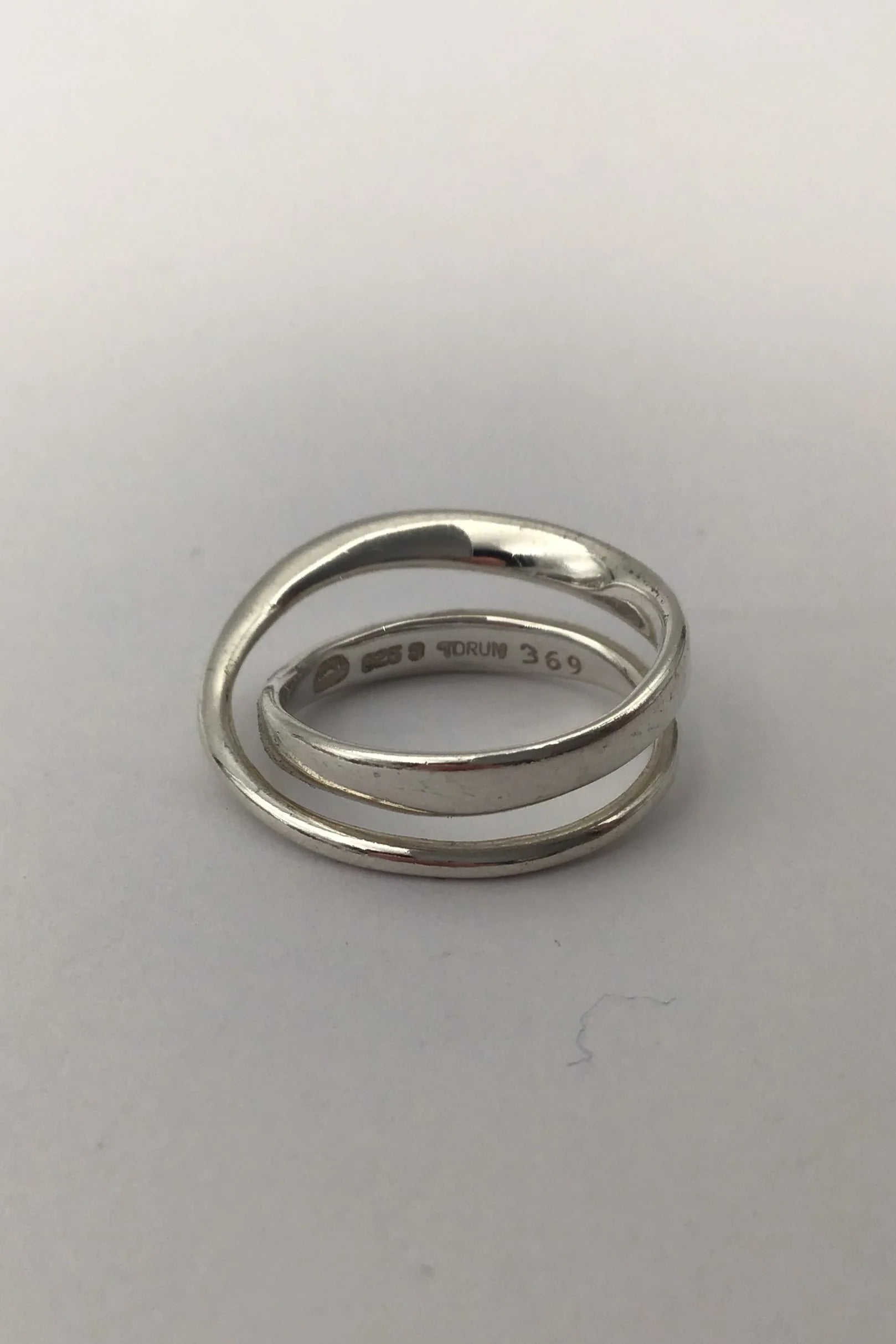 369 Ring Georg Jensen Sterling Sølv Ring No. 369 Möbius