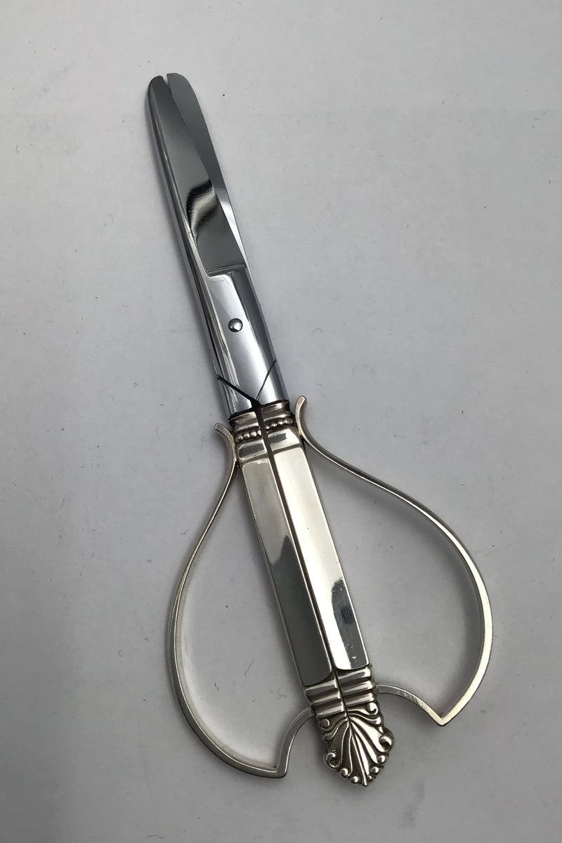 Georg Jensen Sterling Sølv / Stål Dronning Druesaks No. 254