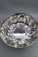 Unika Georg Jensen Sølv Melon / Hjerte skål