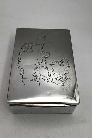 Frantz Hingelberg Sterling Sølv Æske
