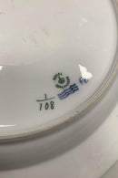 Royal Copenhagen Musselmalet Riflet Rundt Fad No 108