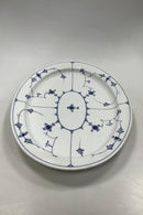 Große Vintage Royal Copenhagen Blau geriffelte Schale