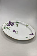 Royal Copenhagen Musselmalet Art Nouveau Blomster Stort Serveringsfad