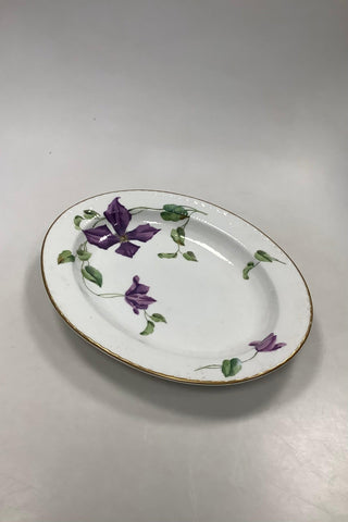 Royal Copenhagen Musselmalet Art Nouveau Blomster Serveringsfad