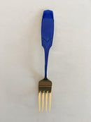 A. Michelsen 1961 Julegaffel  Forgyldt Sterling Sølv med Emalje