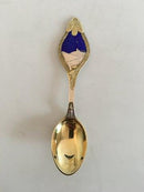 A. Michelsen Juleske 1913. Forgyldt Sterling Sølv med Emalje