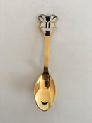 A. Michelsen Juleske 1991 I forgyldt Sterling Sølv og Emalje