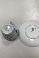 Bing og Grøndahl Sommerfugl med guld Kaffekop og Underkop No 102