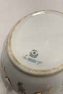 Royal Copenhagen  Fuld Saksisk Blomst Oval lågskål No 1702