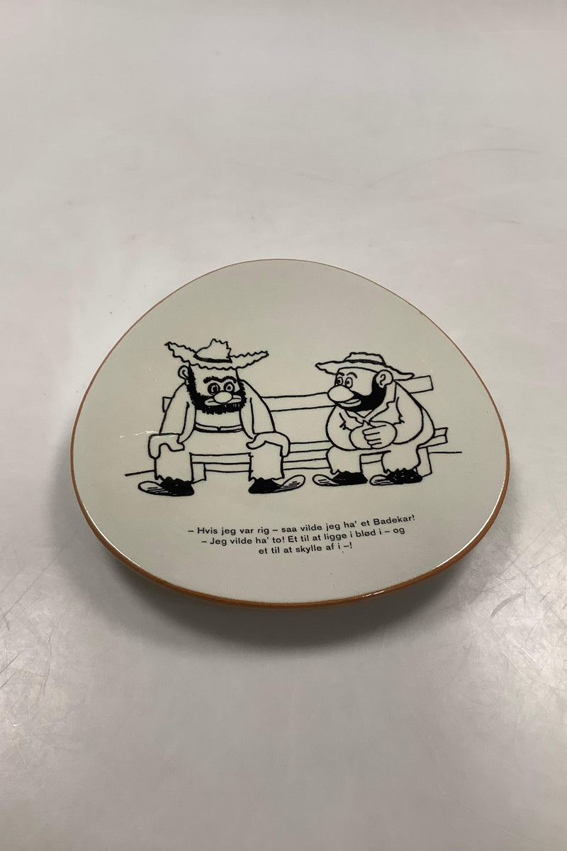 Storm P. Platte fra Knabstrup med Vittighed og tegning