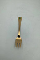 Georg Jensen Annual cake fork 1982 in Gold-plated Sterling Silver with enamel