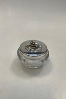 Georg Jensen Sterling Sølv Art Deco lågdåse No 150F