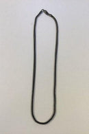 Aagaard Halskette Sterling Silber oxidiert