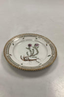 Royal Copenhagen Privately painted Flora Danica Cake plate No 3552