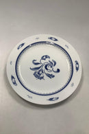 Bing og Grøndahl Jubilæumsstel / Blå Nellike Stort Rundt Fad