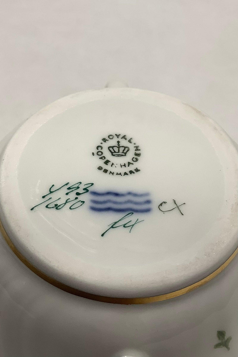 Royal Copenhagen Saksisk Blomst, Let Sukkerskål uden låg No 1680
