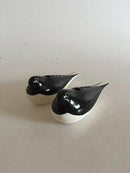 Aluminia Columbine Sæt af to Svale Vaser No.2763