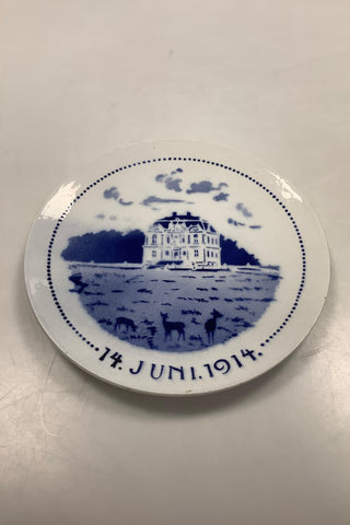 Aluminia Platte 14 Juni 1914 Eremitageslottet