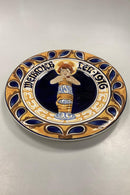 Aluminia Stor Juleplatte fra 1916 Weihnachten