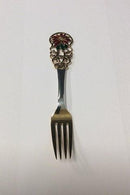 Anton Michelsen Julegaffel 1925 Forgyldt Sterling Sølv med Emalje