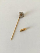 Anton Michelsen Marguerite Needle in Sterling Silver and Enamel