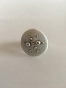 Anton Michelsen Sterling Silver Ring with Royal Copenhagen Ornament in Porcelain（ロイヤル・コペンハーゲン・オーナメント・イン・ポーセリン