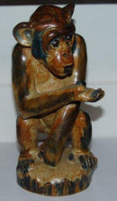Arne Ingdam Monkey figurine in Stoneware