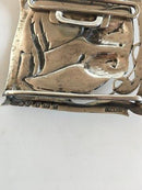 Arts & Crafts Belt Buckle with English Silver Marks