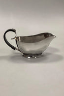 ATLA Danark Sovsekande i Sølvplet. Art Deco stil med Sort plasthåndtag