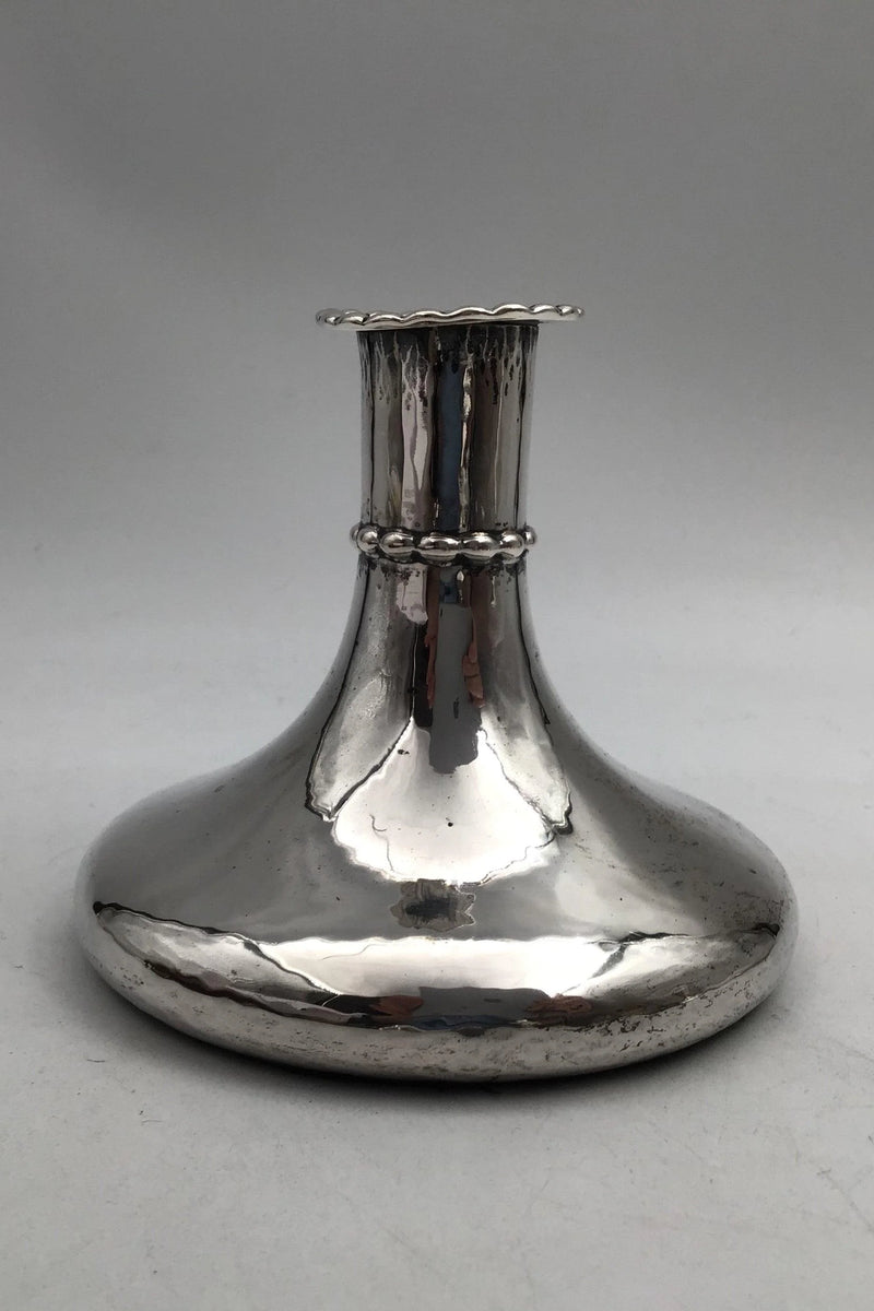 Axel Holm Dansk Sølv Lysestage