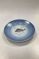 Bing and Grondahl Blue Tone Fish Plate Motif 9 Perch No. 716