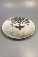 Royal Copenhagen Art Nouveau Unika vægtallerken af Gerhard Heilmann fra 1898 No 6831