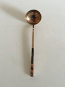 Sigvard Bernadotte Scanline Saucenlöffel aus Bronze